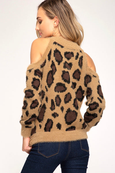 Coco Cold Shoulder Sweater
