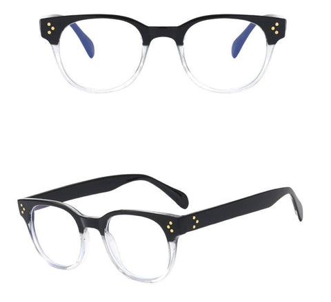 Blue Light Blocker Glasses (Clear/Black)