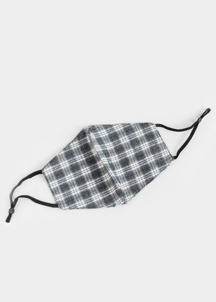 Got You Covered Plaid Face Mask