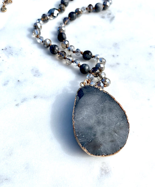 Dior Natural Stone Necklace