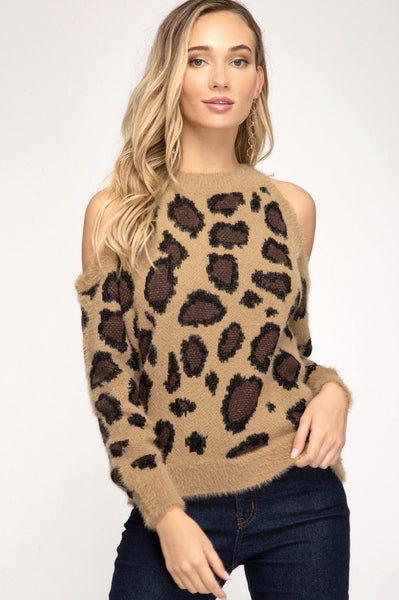 Coco Cold Shoulder Sweater