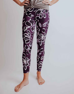 Purple Lotus Leggings – The Nod Boutique